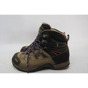 Asolo Womens Size 7.5 M Brown Leather Lace Up Comfort Hiking Boots